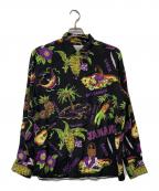 WACKO MARIAワコマリア）の古着「JAMAICA L/S HAWAIIAN SHIRT」｜ブラック