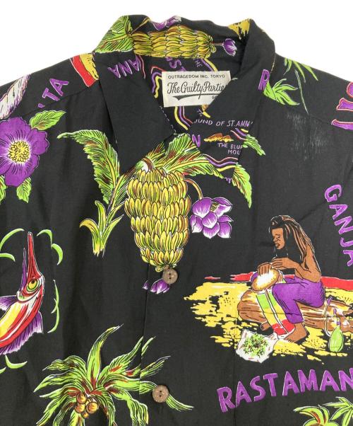 WACKO MARIA（ワコマリア）WACKO MARIA (ワコマリア) JAMAICA L/S HAWAIIAN SHIRT ブラック サイズ:Ⅿの古着・服飾アイテム