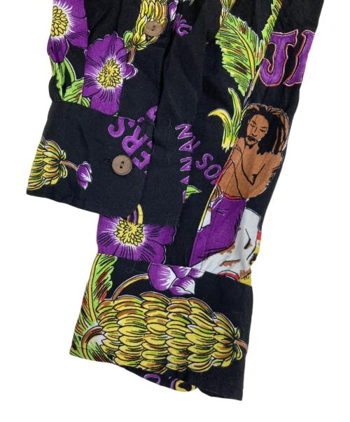 WACKO MARIA（ワコマリア）WACKO MARIA (ワコマリア) JAMAICA L/S HAWAIIAN SHIRT ブラック サイズ:Ⅿの古着・服飾アイテム