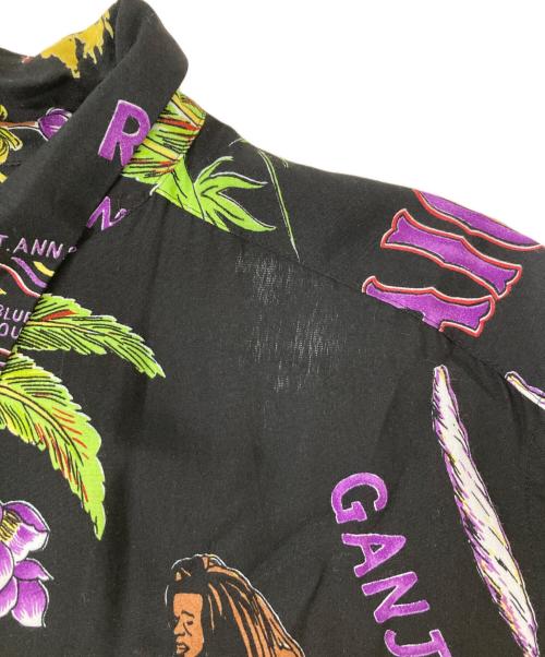 WACKO MARIA（ワコマリア）WACKO MARIA (ワコマリア) JAMAICA L/S HAWAIIAN SHIRT ブラック サイズ:Ⅿの古着・服飾アイテム