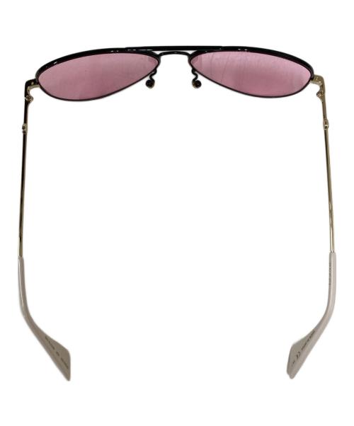 GUCCI（グッチ）GUCCI (グッチ) サングラス ピンク サイズ:60□14-145の古着・服飾アイテム