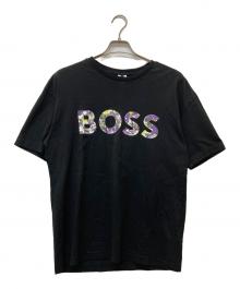 BOSS（ボス）の古着「ロゴプリントカットソー」｜ブラック