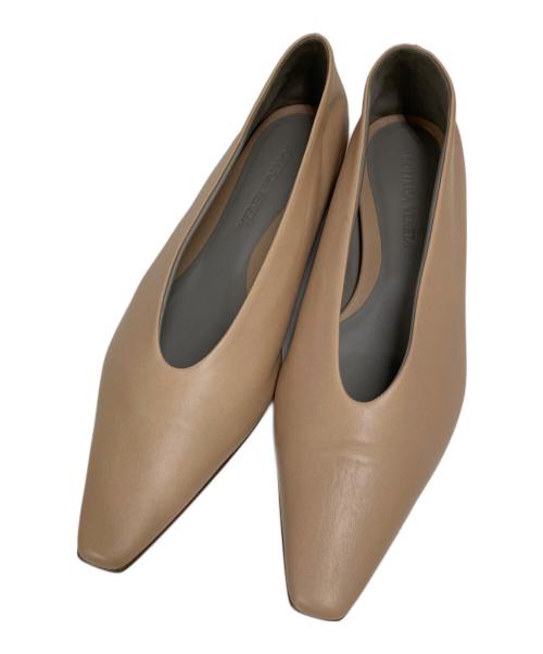 BOTTEGA VENETA（ボッテガベネタ）BOTTEGA VENETA (ボッテガベネタ) NAPPA ベージュ サイズ:SIZE36の古着・服飾アイテム