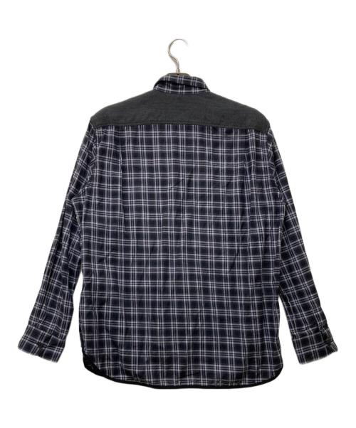 COMME des GARCONS HOMME（コムデギャルソン オム）COMME des GARCONS HOMME (コムデギャルソン オム) チェックシャツ ネイビー サイズ:Ｍの古着・服飾アイテム