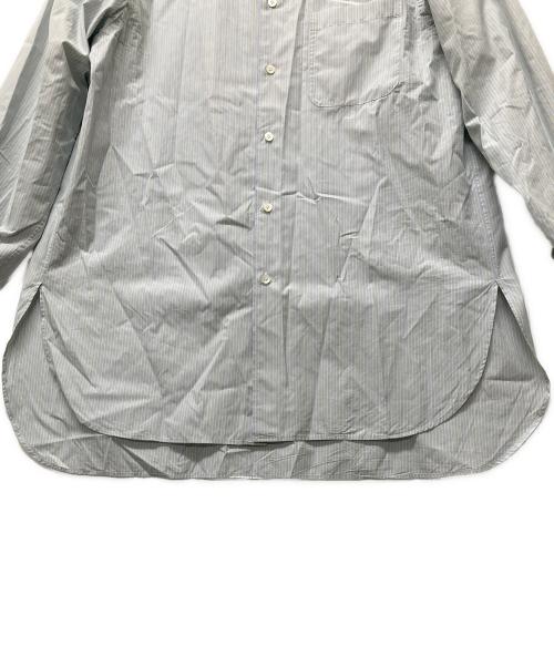 YOKE（ヨーク）YOKE (ヨーク) 24SSBOXY STRIPE REGULAR COLLAR SHIRT ブルー サイズ:3の古着・服飾アイテム