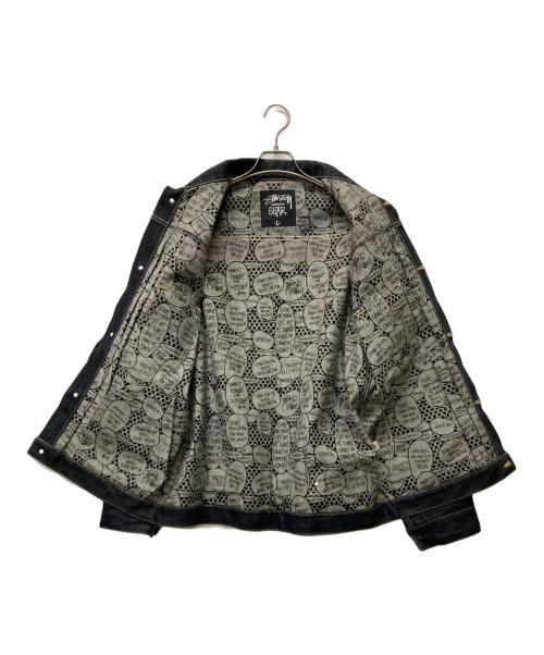 stussy（ステューシー）stussy (ステューシー) デニムジャケット インディゴ サイズ:Ｌの古着・服飾アイテム