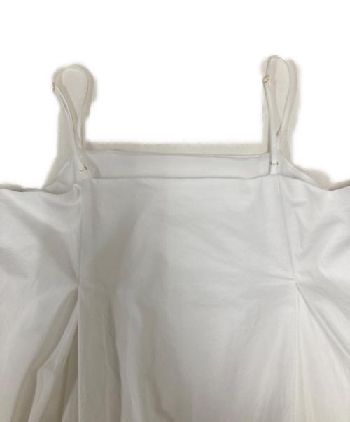Sea Room lynn（シールームリン）Sea Room Lynn (シールームリン) Volume Tuckバルーンワンピース ホワイト サイズ:Ｍの古着・服飾アイテム