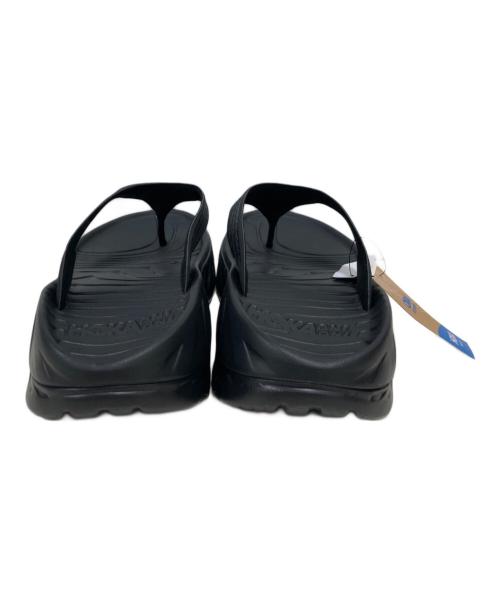 HOKAONEONE（ホカオネオネ）HOKAONEONE (ホカオネオネ) ORA RECOVERY FLIP ブラック サイズ:SIZE 27cm 未使用品の古着・服飾アイテム