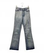 TOGA ARCHIVESトーガアーカイブス）の古着「ブーツカットデニムパンツ」｜インディゴ