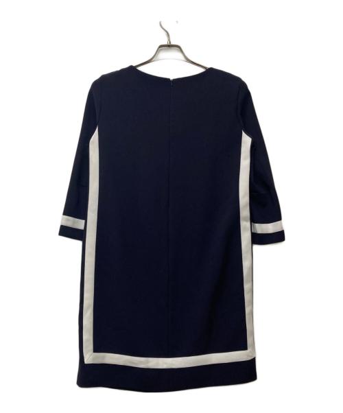 MaxMara（マックスマーラ）MaxMara (マックスマーラ) ブラウスワンピース ネイビー サイズ:SIZE 40の古着・服飾アイテム