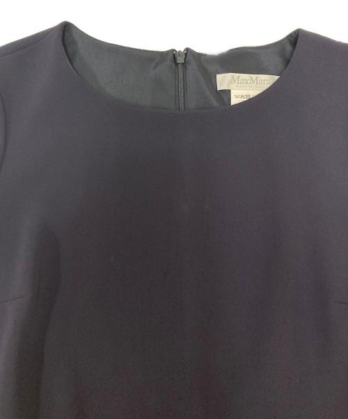 MaxMara（マックスマーラ）MaxMara (マックスマーラ) ブラウスワンピース ネイビー サイズ:SIZE 40の古着・服飾アイテム