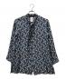 'S Max Mara（エスマックスマーラ）の古着「総柄シルクボウタイブラウス」｜ブルー