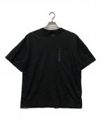 sacaiサカイ）の古着「24SS Cotton Jersey T-Shirt」｜ブラック