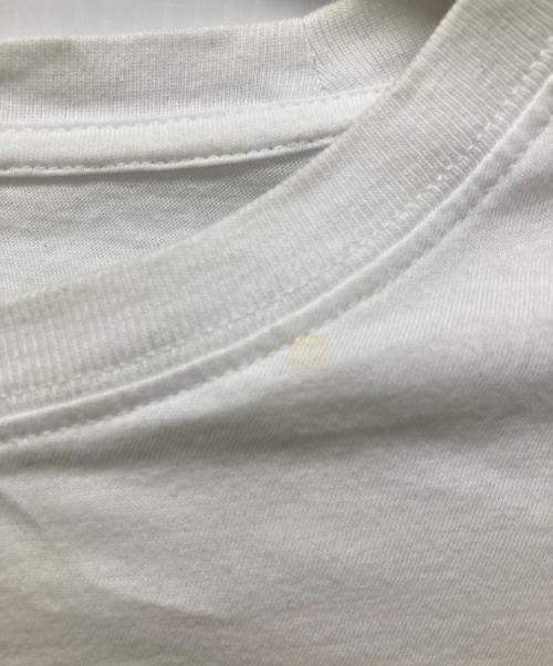 LOEWE（ロエベ）LOEWE (ロエベ) Paulas Ibiza (パウラズ イビザ) ロゴペイントプリントTシャツ ホワイト サイズ:Lの古着・服飾アイテム