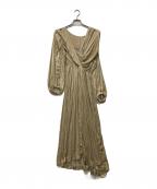 laube blancローブブラン）の古着「ブラウスワンピース」｜ベージュ