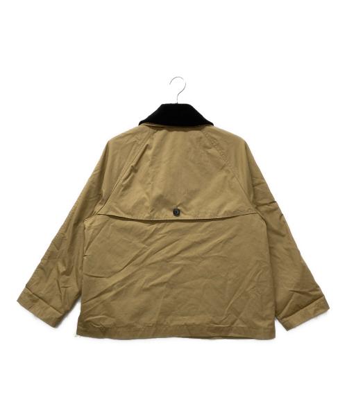 nicholson and nicholson（ニコルソンアンドニコルソン）nicholson and nicholson (ニコルソンアンドニコルソン) コットン ギャバジン ラグラン ジャケット ベージュ サイズ:38の古着・服飾アイテム