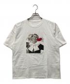 vermeerist beams×Kyoko Koizumiフェルメリストビームス×キョウコ コイズミ）の古着「Kyon2 フォトT」｜ホワイト