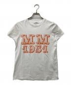 MaxMaraマックスマーラ）の古着「MINCIO コットン クルーネックロゴTEE」｜ホワイト