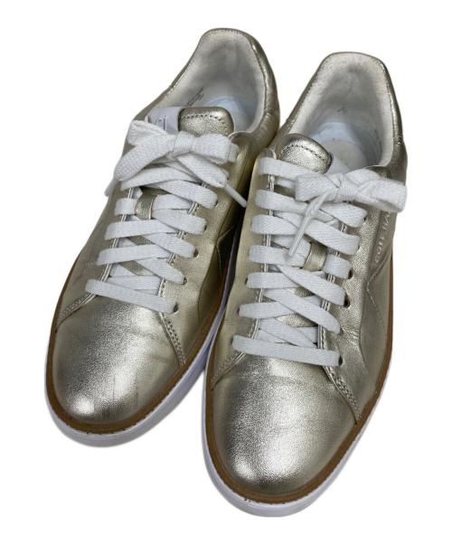 COLE HAAN（コールハーン）COLE HAAN (コールハーン) グランドプロ トップスピン スニーカー ゴールド サイズ:6Bの古着・服飾アイテム