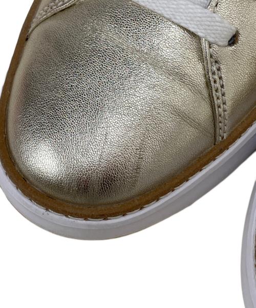 COLE HAAN（コールハーン）COLE HAAN (コールハーン) グランドプロ トップスピン スニーカー ゴールド サイズ:6Bの古着・服飾アイテム