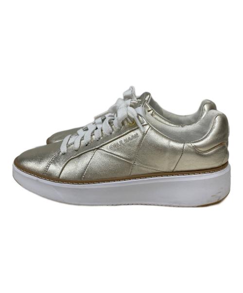 COLE HAAN（コールハーン）COLE HAAN (コールハーン) グランドプロ トップスピン スニーカー ゴールド サイズ:6Bの古着・服飾アイテム