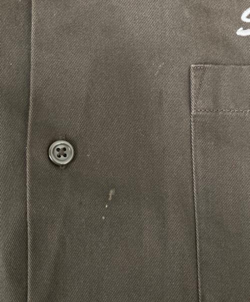 SUPREME（シュプリーム）Supreme (シュプリーム) AMERICAN PSYCHO WORK SHIRT ブラウン サイズ:SIZE XLの古着・服飾アイテム