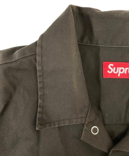 SUPREME（シュプリーム）Supreme (シュプリーム) AMERICAN PSYCHO WORK SHIRT ブラウン サイズ:SIZE XLの古着・服飾アイテム