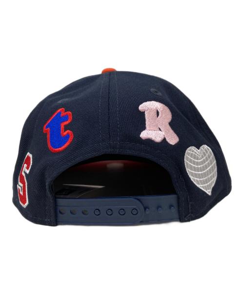 New Era（ニューエラ）New Era (ニューエラ) SAINT MICHAEL (セントマイケル) MLB ヒューストン・アストロズ ネイビー オレンジバイザー ブラックの古着・服飾アイテム