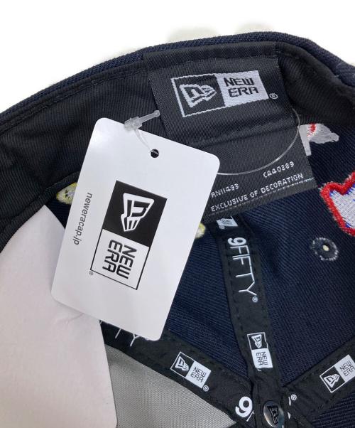 New Era（ニューエラ）New Era (ニューエラ) SAINT MICHAEL (セントマイケル) MLB ヒューストン・アストロズ ネイビー オレンジバイザー ブラックの古着・服飾アイテム