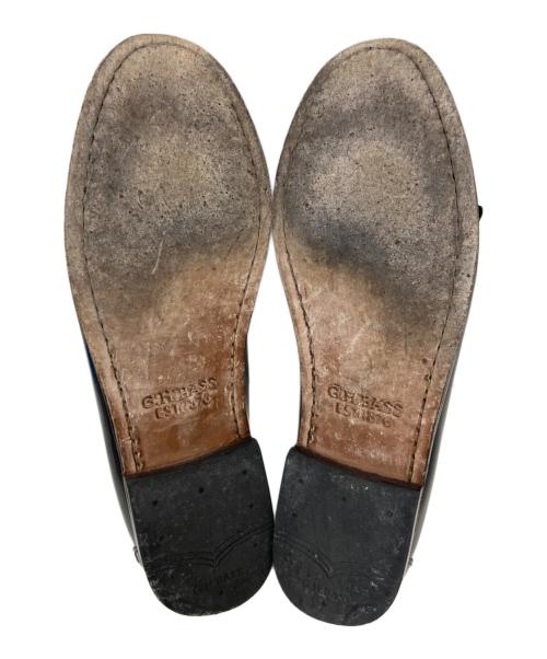 G.H.BASS（ジーエイチバス）G.H.BASS (ジーエイチバス) キルトタッセルローファー ブラック サイズ:SIZE US8.5の古着・服飾アイテム