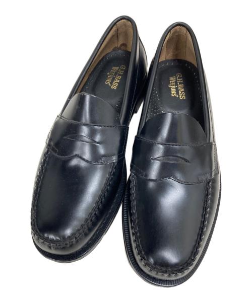 G.H.BASS（ジーエイチバス）G.H.BASS (ジーエイチバス) コインローファー ブラック サイズ:SIZE 6 1/2の古着・服飾アイテム