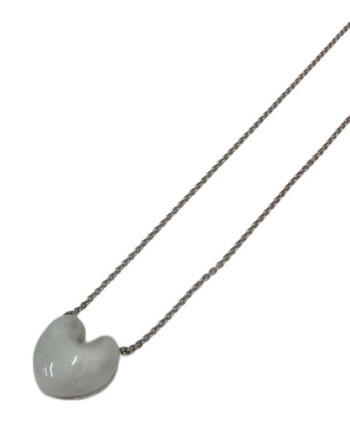 chieko（チエコ）CHIEKO (チエコ) heart necklace シルバー(色)の古着・服飾アイテム