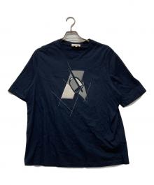 HERMES（エルメス）の古着「プリントTシャツ」｜ネイビー