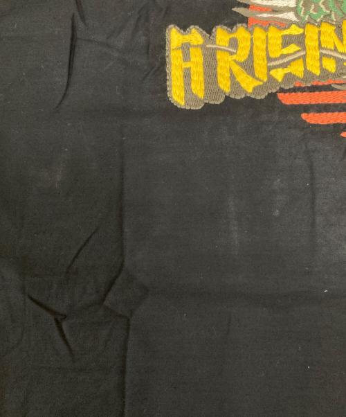 A BATHING APE（アベイシングエイプ）A BATHING APE (ア ベイシング エイプ) 刺繍オープンカラーシャツ ブラック サイズ:SIZE XLの古着・服飾アイテム