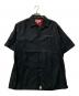 A BATHING APE（ア ベイシング エイプ）の古着「刺繍オープンカラーシャツ」｜ブラック