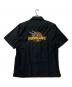 A BATHING APE (ア ベイシング エイプ) 刺繍オープンカラーシャツ ブラック サイズ:SIZE XL：10000円