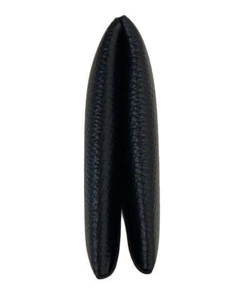 HERMES（エルメス）HERMES (エルメス) カードケース/カルヴィ ヴォーエプソン/B刻印 ブラックの古着・服飾アイテム