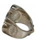 中古・古着 NATURAL INSTINCT (ナチュラルインスティンクト) BAPE BLACK (ベイプ ブラック) コラボレーションBロゴリング シルバー×ゴールド サイズ:19号：47000円