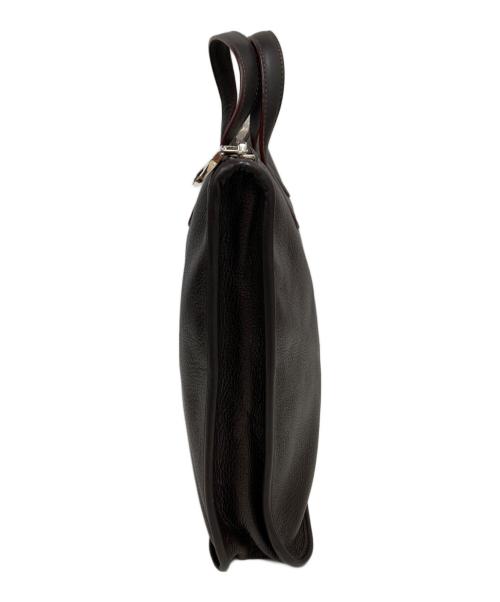 LOEWE（ロエベ）LOEWE (ロエベ) レザーブリーフケース ブラウンの古着・服飾アイテム