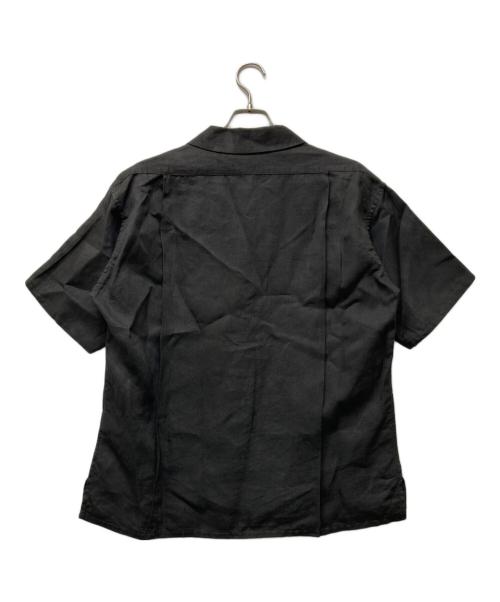 NIGEL CABOURN（ナイジェルケーボン）NIGEL CABOURN (ナイジェルケーボン) OPEN COLLAR SHIRT -LINEN TWILL- グレー サイズ:SIZE 46の古着・服飾アイテム