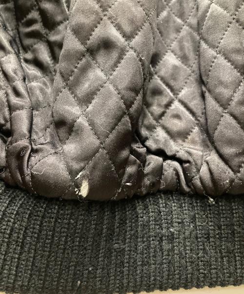 agnes b homme（アニエスベーオム）agnes b homme (アニエスベーオム) カシミヤ混ウールブルゾン ブラック サイズ:1の古着・服飾アイテム