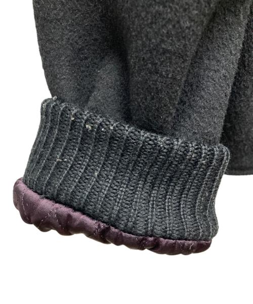 agnes b homme（アニエスベーオム）agnes b homme (アニエスベーオム) カシミヤ混ウールブルゾン ブラック サイズ:1の古着・服飾アイテム