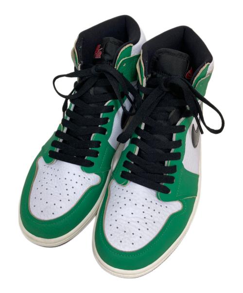 NIKE（ナイキ）NIKE (ナイキ) WMNS AIR JORDAN 1 RETRO HIGH OG グリーン サイズ:SIZE 27cmの古着・服飾アイテム