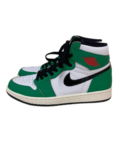 NIKE（ナイキ）NIKE (ナイキ) WMNS AIR JORDAN 1 RETRO HIGH OG グリーン サイズ:SIZE 27cmの古着・服飾アイテム