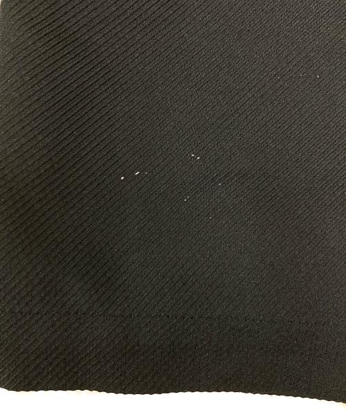 BLACK COMME des GARCONS（ブラックコムデギャルソン）BLACK COMME des GARCONS (ブラックコムデギャルソン) ポリエステル縮絨 製品後加工ジャケット ブラック サイズ:SIZE Mの古着・服飾アイテム