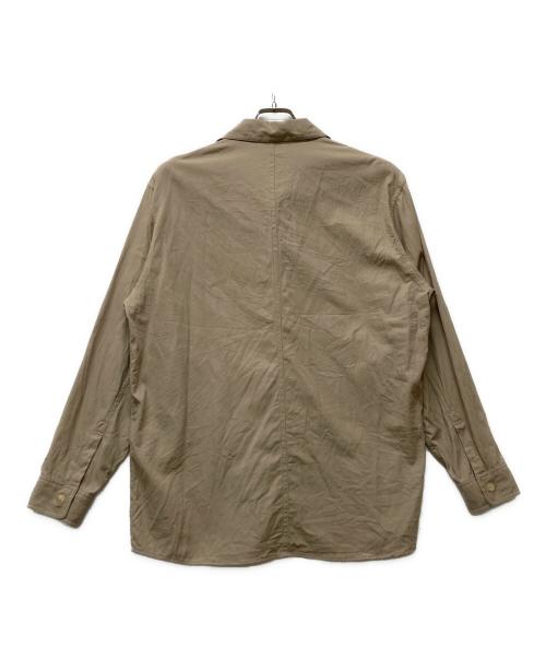 AURALEE（オーラリー）AURALEE (オーラリー) exclusive hard twist gabardine shirts ベージュ サイズ:SIZE 4の古着・服飾アイテム