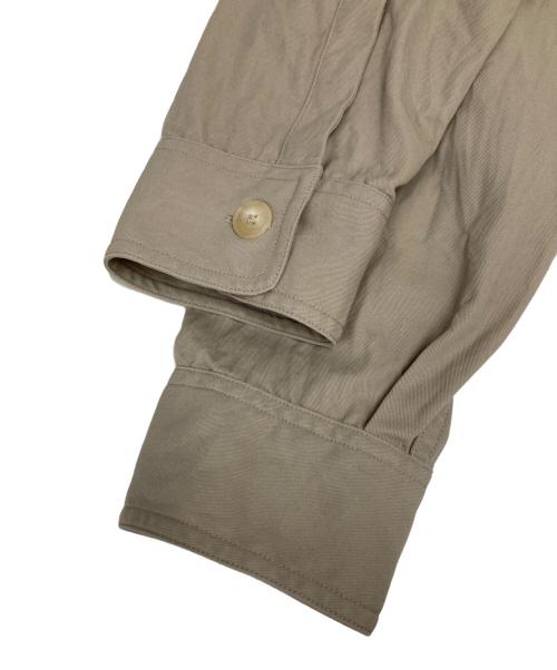 AURALEE（オーラリー）AURALEE (オーラリー) exclusive hard twist gabardine shirts ベージュ サイズ:SIZE 4の古着・服飾アイテム