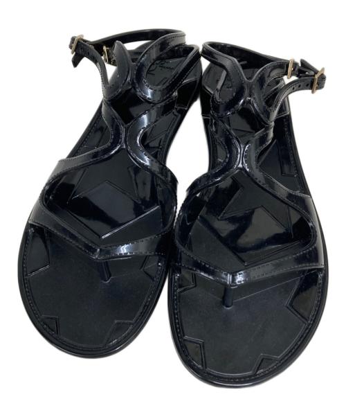 JIMMY CHOO（ジミーチュウ）JIMMY CHOO (ジミーチュウ) LANCE JELLY ブラック サイズ:SIZE 36の古着・服飾アイテム