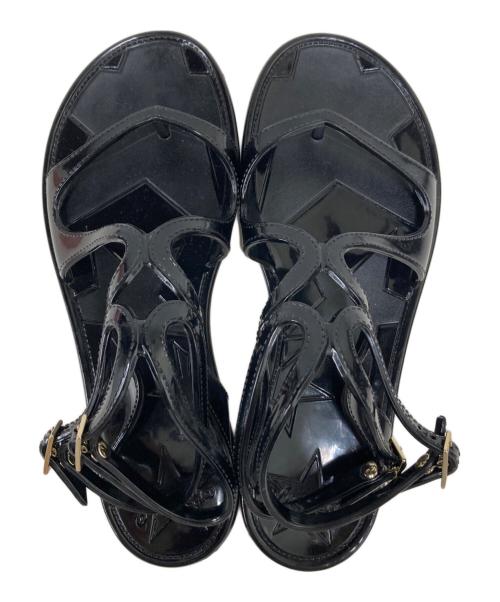 JIMMY CHOO（ジミーチュウ）JIMMY CHOO (ジミーチュウ) LANCE JELLY ブラック サイズ:SIZE 36の古着・服飾アイテム