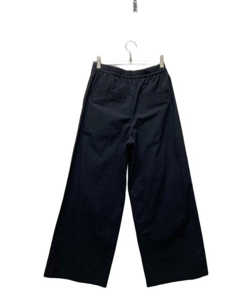 IENA（イエナ）IENA (イエナ) ダンプマリンイージーパンツ ブラック サイズ:40の古着・服飾アイテム